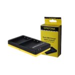PATONA Cargador USB dual para 2x Sony NP-FMH