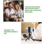 BOYA Omic-U-B Microfone Wirelesss  Compact 2.4 GH - Imagem 6