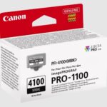 Cartucho de tinta negra mate CANON 80ml PFI-4100MBK