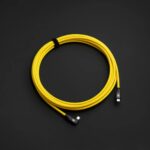 Cable COBRATETHER USB-C derecho - USB-C 90º - 5m amarillo - Imagen 2