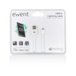 Cable USB a Lightning EWENT EW9908 - Imagen 3