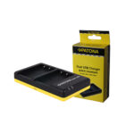 PATONA Cargador USB dual para 2x Sony NP-FW50