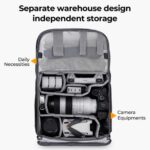 K&F CONCEPT 13.087AV2 Mochila verde tropa 20L - Imagem 4