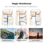 K&F CONCEPT 13.105 Multifunctional Camera Backpack 25L - Imagem 3