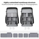 K&F CONCEPT 13.128V4 Mochila 25L. preta - Imagem 2