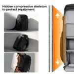 K&F CONCEPT 13.128V4 Mochila 25L. preta - Imagem 5