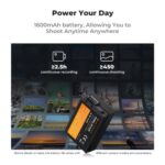 K&F CONCEPT KF28.0031 Kit de cargador dual + 2 baterías EN-EL25 - Imagen 2