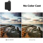 K&F CONCEPT Filtro 100x100mm ND64 Cor int.(6 Stops) SKU.1873 - Imagem 6