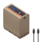 K&F CONCEPT Bateria c/usb-c PD 20W 10500mAh - NP-F970