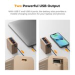 K&F CONCEPT Bateria c/usb-c PD 20W 10500mAh - NP-F970 - Imagem 8