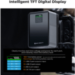 Batería K&F CONCEPT V-Mount 99Wh. Carga rápida USB-C PD100W - Imagen 5