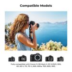 K&F CONCEPT Carregador triplo + 3 Baterias 2250mAh - LP-E6 - Imagem 4