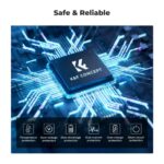 K&F CONCEPT Carregador triplo + 3 Baterias 2250mAh - LP-E6 - Imagem 5