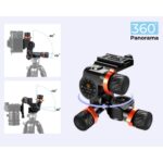 K&F CONCEPT GD-3W Cabezal de 3 ejes de aluminio - Imagen 2