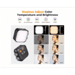 K&F CONCEPT Iluminador LED RGB - Imagem 4