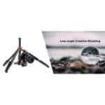 K&F CONCEPT KF09.112 Tripé (c/monopé) + Cabeça de rótula - Imagem 4