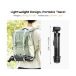 K&F CONCEPT KF09.125 Trípode Traveler 2 en 1 con control Bluetooth - Imagen 6