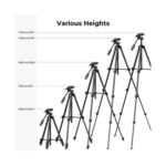 K&F CONCEPT KF09.125 Trípode Traveler 2 en 1 con control Bluetooth - Imagen 7