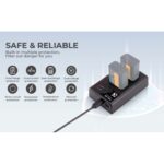 K&F CONCEPT KF28.0009 Cargador rápido dual NP-FW50 para Sony - Imagen 3