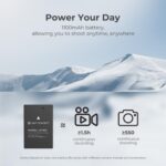 K&F CONCEPT KF28.0029 Kit de cargador dual + 2 pilas LP-E12 - Imagen 2