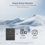 K&F CONCEPT KF28.0030 Kit Carregador duplo +2 baterias NP-W126 - Imagem 2