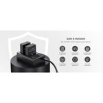 K&F CONCEPT KF28.0030 Kit Carregador duplo +2 baterias NP-W126 - Imagem 11