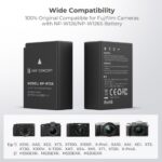 K&F CONCEPT KF28.0030 Kit Carregador duplo +2 baterias NP-W126 - Imagem 3