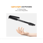 K&F CONCEPT Monopie de aluminio de 5 secciones (KF09.138) - Imagen 5