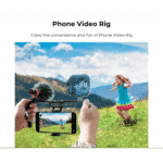 K&F CONCEPT Punho Duplo/Cage para Smartphone - Imagem 3