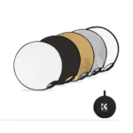 K&F CONCEPT Reflector plegable 5 en 1 - 80cm