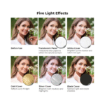 K&F CONCEPT Reflector plegable 5 en 1 - 80cm - Imagen 3