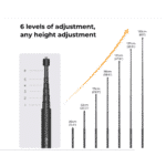 K&F CONCEPT Selfie Stick con adaptador de cámara de acción 153cm - Imagen 3