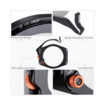 Sistema de filtro cuádruple K&F CONCEPT. + CPL 95mm + 4 Adapt. Anillos. - Imagen 3