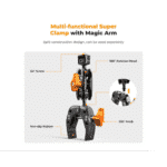 K&F CONCEPT Super Grampo MS13 com Braço Mágico - Imagem 2