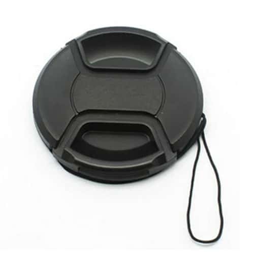 K&F CONCEPT Snap-On Cap con cordón para lente de 49mm