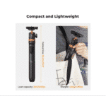 K&F CONCEPT Tripé com Selfie Stick 2 em 1 com Controle Remoto - Imagem 7