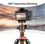 Trípode K&F CONCEPT D254C1 + BH-28L - KF09.109 - Imagen 8