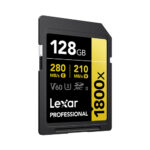 LEXAR Pro Gold SDXC 128GB 280MB/s V60 UHS-II (U3) - Imagem 2