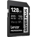 LEXAR Pro Silver Plus SDXC 128GB 205MB/s V30 UHS-I (U3) - Imagem 2