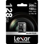 LEXAR Pro Silver Plus SDXC 128GB 205MB/s V30 UHS-I (U3) - Imagem 6