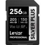 LEXAR Pro Silver Plus SDXC 256GB 205MB/s V30 UHS-I (U3)