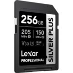LEXAR Pro Silver Plus SDXC 256GB 205MB/s V30 UHS-I (U3) - Imagen 3