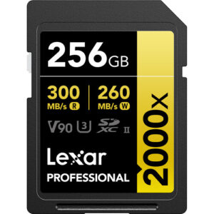 lexarprogoldsdxc256gb300mbsv90uhsiiu3 3