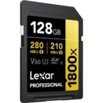 LEXAR Pro Gold SDXC 128GB 280MB/s V60 UHS-II (Pack 2) - Imagem 3