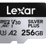 LEXAR SILVER PLUS Micro SDXC 256GB 205MB/s V30 - Imagem 2