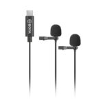 BOYA BY-M3D Microfone Lapela Duplo USB Type-C