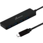 MEDIARANGE HUB USB Type-C 4 Portas USB3.0
