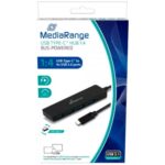 MEDIARANGE HUB USB Type-C 4 Portas USB3.0 - Imagem 2
