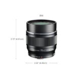 OM SYSTEM M.Zuiko Digital ED 75mm f/1.8 Preta - Imagem 5