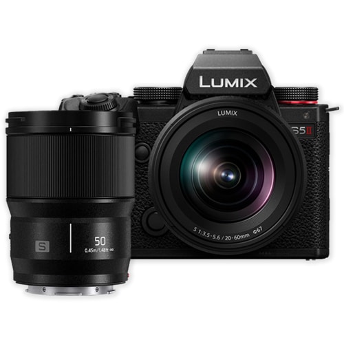 PANASONIC Lumix DC-S5 Mark II + 20-60mm F3.5-5.6 + 50mm F1.8